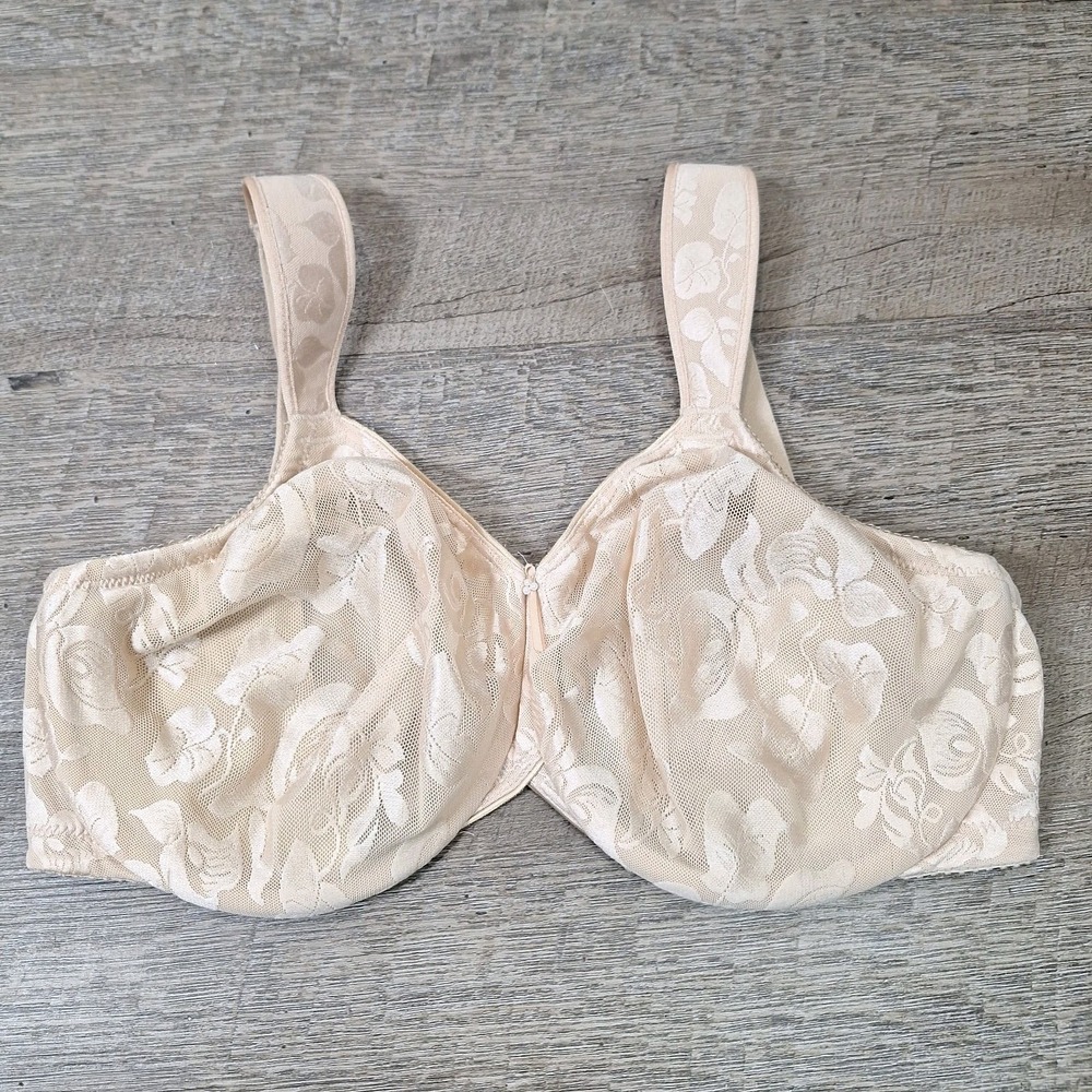 Wacoal Awareness Full Figure Tan Nude Bra Style # 85567 size 34G
